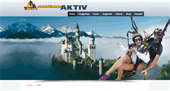 Desktop Screenshot of flugschule-aktiv.de
